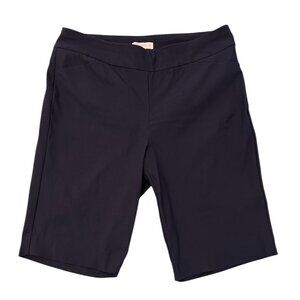Charter Club Core Shorts Women's Medium Navy Blue Pull On Stretch Smoothing